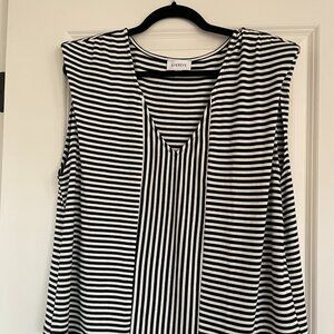 Evereve Striped Sleeveless Top